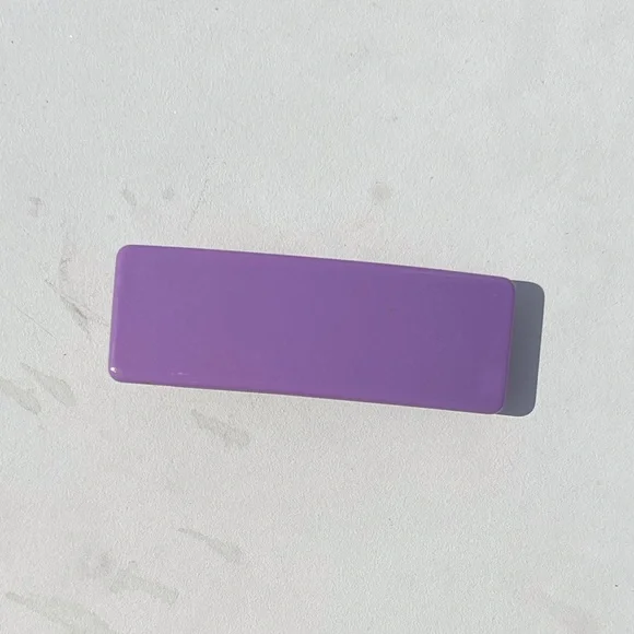 Valet Studio ‘Tabitha’ Barette Clip Lilac - Picture 2 of 4